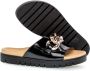 Gabor black casual open slippers Zwart Dames - Thumbnail 13