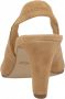 Gabor Bruine Suède Sandalen Open Teen Beige Dames - Thumbnail 5