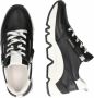 Gabor Zwarte Leren Sneakers Moderne Stijl Black Dames - Thumbnail 3