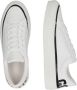 Gcds Witte Leren Logo Sneakers White Heren - Thumbnail 13