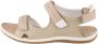 Geox Sandalen in taupe in glanzende look model 'VEGA' - Thumbnail 14