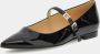 Guess Spits toelopende ballerina's met labeldetail model 'DANNEL' - Thumbnail 4