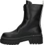 GUESS Annia leren enkelboots zwart wit - Thumbnail 5