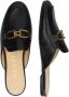 Guess Zwarte Leren Instappers met Gouden Detail Black Dames - Thumbnail 11