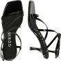 Guess Zwarte Leren Sandalen Rimilla Black Dames - Thumbnail 11