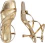 Guess Gouden Leren Sandalen Rimilla Yellow Dames - Thumbnail 11