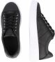 Guess Sneaker Shoes Interstrest in Leather Ds22Gu07 FL5intlea12 Zwart Dames - Thumbnail 2