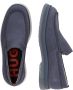 Hugo Boss Blauwe Suède Penny Loafers Blue Heren - Thumbnail 6