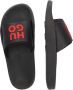 HUGO Nil Mdtpu 10249876 Slippers Zwart Man - Thumbnail 3