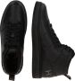 Hugo Boss Zwarte Sneakers Glad Materiaal Rubberen Zool Black Heren - Thumbnail 4