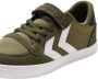 Hummel Kinder Sneaker Slimmer Stadil Low Jr Capulet Olive - Thumbnail 4