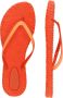 ILSE JACOBSEN Teenslippers Dames Cheerful01 Maat: 37 Materiaal: Rubber Kleur: Oranje - Thumbnail 9