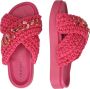 INUIKII Slippers & Mules Woven Stones in roze - Thumbnail 5