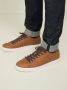 JACK & JONES Heren Sneaker Boss Pu Sneaker Cognac COGNA - Thumbnail 4