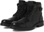 Jack & jones Leren boots met doornsluiting model 'DEXTER' - Thumbnail 3