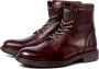 JACK & JONES leren veterboots bruin - Thumbnail 4