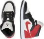 Jordan Air 1 Mid Damesschoenen Sail Off-Noir White Gym Red- Dames Sail Off-Noir White Gym Red - Thumbnail 4