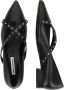 Karl Lagerfeld Ballerinas Kerrie Krosstrap Studs in zwart - Thumbnail 3