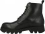 Karl Lagerfeld Terra Firma Mid Lace Boot Kl11150 Zwart Heren - Thumbnail 3