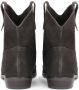 Kazar Slip on suède cowboy laarzen op een platte hak Brown Dames - Thumbnail 9