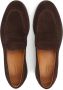 Kazar Bruine Suède Loafers met Blauwe Accenten Brown Heren - Thumbnail 4