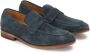 Kazar Heren universele marineblauwe loafers gemaakt van suède leer Blue Heren - Thumbnail 3