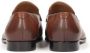 Kazar Heren leren loafers met roos decoratie Brown Heren - Thumbnail 2