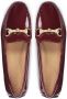 Kazar Maroon Gelakte Mocassins met Comfort Inlegzool Brown Dames - Thumbnail 4