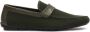 Kazar Comfortabele heren stoffen mocassins Green Heren - Thumbnail 2