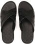 Kazar Leren slippers voor heren met kruisbanden Black Heren - Thumbnail 5