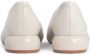 Kazar Comfortabele Leren Pumps Lage Hak White Dames - Thumbnail 6