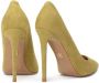 Kazar Olijfgroene pumps met puntige neuzen Green Dames - Thumbnail 4