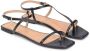 Kazar Dames subtiele sandalen op een platte zool Black Dames - Thumbnail 9