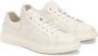 Kazar Witte leren sneakers met perforatie voor mannen White Heren - Thumbnail 3