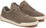 Kazar Taupe sneakers voor heren met talrijke decoratieve draden Beige Heren - Thumbnail 4