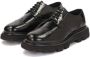 Kazar Studio Zwarte leren brogues vrijetijdsschoenen Black Heren - Thumbnail 14