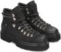 Kazar Zwarte Leren Wandelschoenen Black Heren - Thumbnail 7