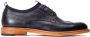 Kazar Heren marineblauwe Derby schoenen Blue Heren - Thumbnail 8