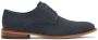 Kazar Navy Blauwe Geperforeerde Derby Schoenen Blue Heren - Thumbnail 7