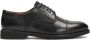 Kazar Bruine leren casual schoenen met open vampieren Black Heren - Thumbnail 2