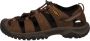 Keen Targhee III Heren Wandelsandalen Bison Mulch Bruin Leer K1022427 - Thumbnail 47