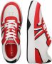 Lacoste Sneakers Rood Wit Zwart Schoenen - Thumbnail 7