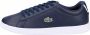 Lacoste Carnaby Evo BL 1 SMA Heren Sneakers Navy - Thumbnail 15