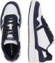 Lacoste Grafische Print T-Clip Leren Sneakers Blue Heren - Thumbnail 5