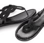 Lascana Teenslippers Sandaal pantoletten in metallic-look VEGAN - Thumbnail 8