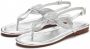 Lascana Teenslippers Sandaal pantoletten in metallic-look VEGAN - Thumbnail 7