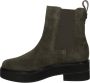 Lauren Ralph Lauren Chelsea boots van leer met treklus model 'ADRIANNA' - Thumbnail 4