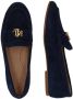 LAUREN RALPH LAUREN Instappers Dames Averi Iii Flats Loafer Maat: 42 Materiaal: Suède Kleur: Blauw - Thumbnail 4