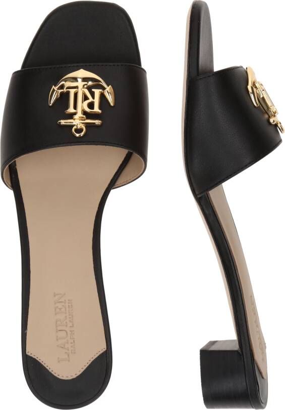 Lauren Ralph Lauren Sandaal 'FAY LOGO II-SANDALS-FLAT SANDAL'