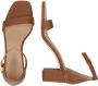 Lauren Ralph Lauren Pumps & high heels Logan Sandals Heel Sandal in bruin - Thumbnail 11